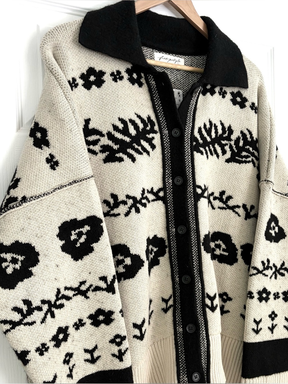 NWT Free People Shelby Cardi Size L - Picture 5 of 6